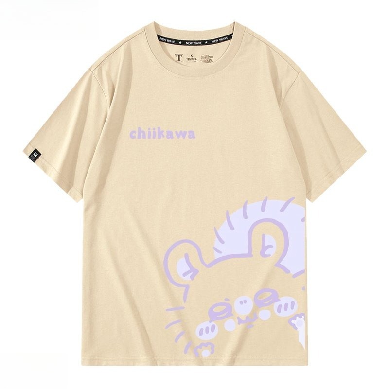 Chiikawa 2026親子情侶男女同款 印花短袖T恤