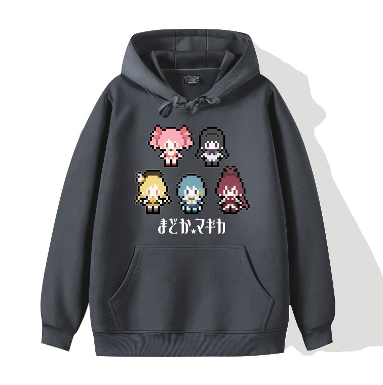 魔法少女小圓新款 親子情侶裝連帽衛衣