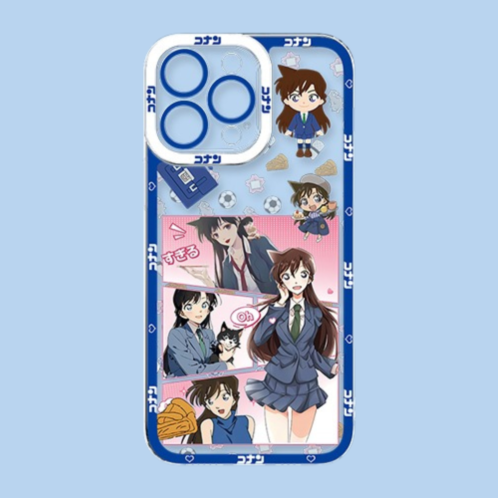 名偵探柯南天使眼透明防摔軟殼