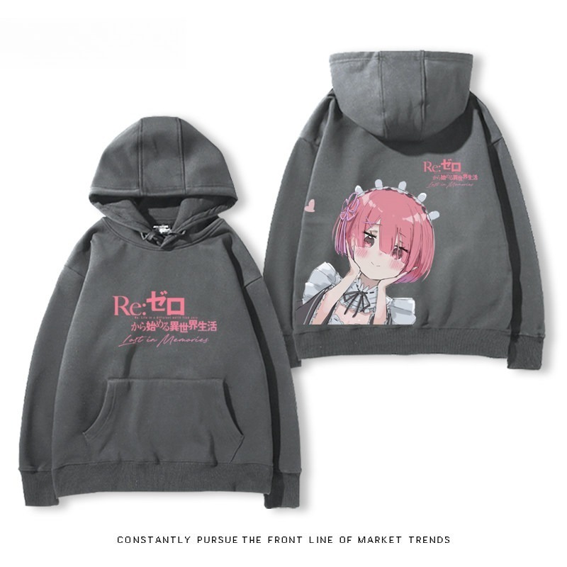 從零開始的異世界 親子情侶男女連帽衛衣