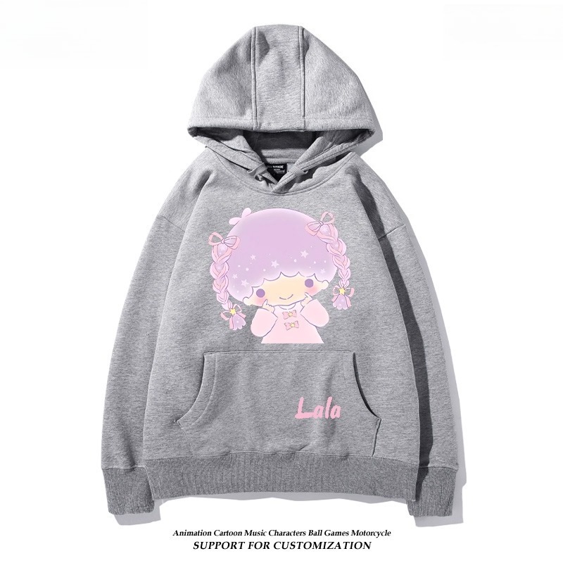 雙子星little twinstars新款 親子情侶男女連帽衛衣