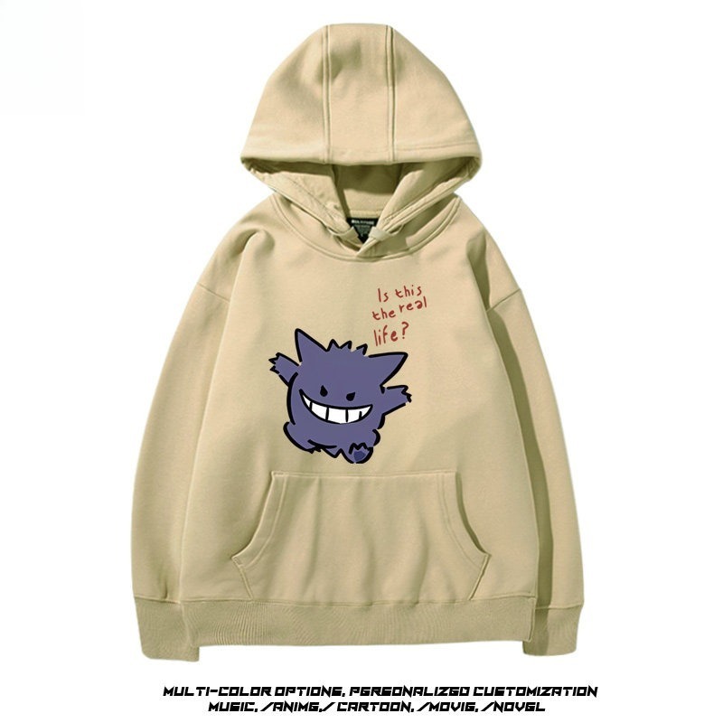 精靈寶可夢 聯名衛衣新款 親子情侶裝連帽衛衣