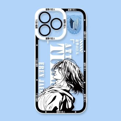 進擊的巨人天使眼透明防摔軟殼