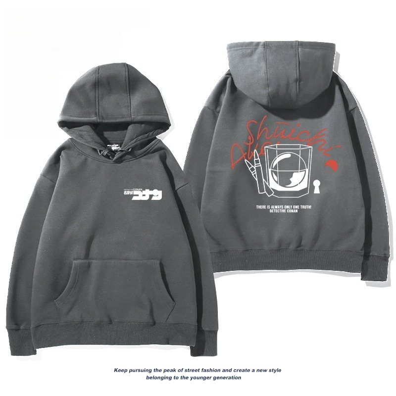 名偵探柯南 親子情侶男女連帽衛衣