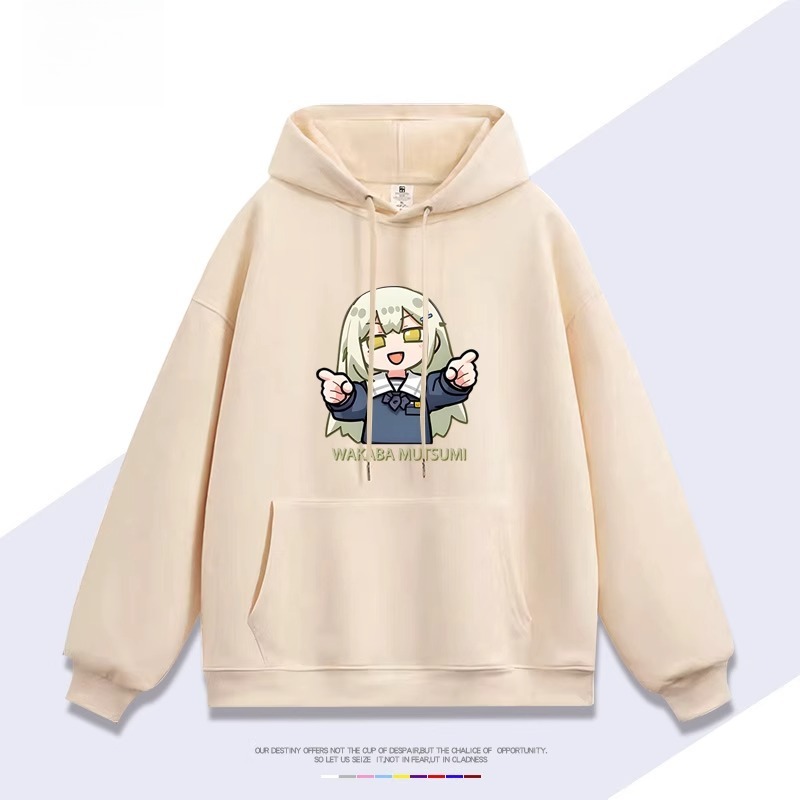 Ave Mujica 若葉睦 聯名衛衣2025秋冬新款 親子情侶裝連帽衛衣