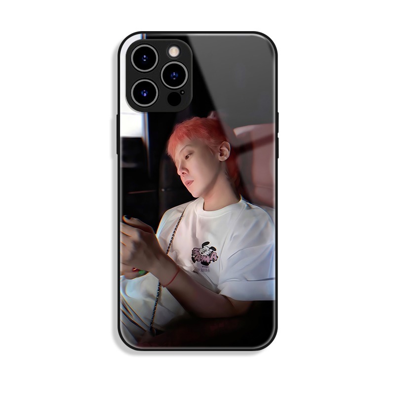 GD權志龍新款高清全包防摔玻璃殼