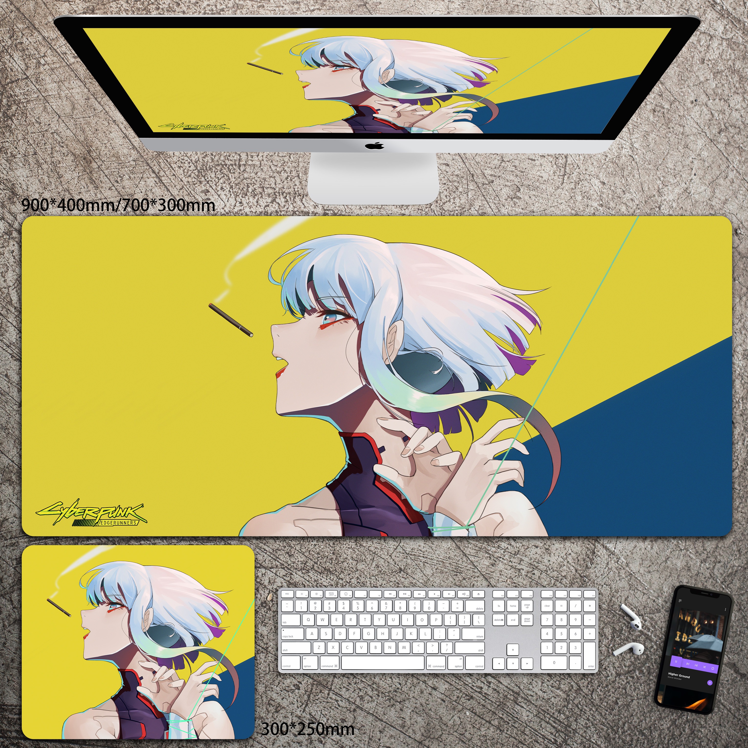 動漫系列 主題桌墊 布質滑鼠墊