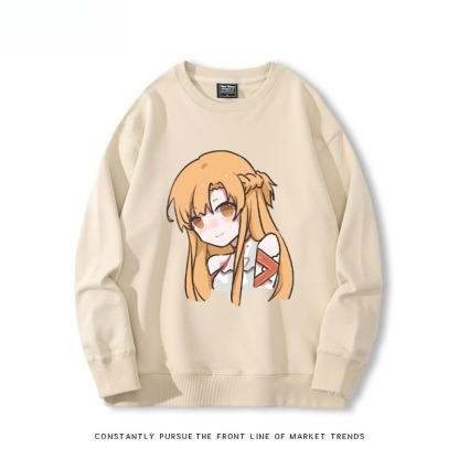 刀劍神域 聯名親子情侶裝 圓領長袖