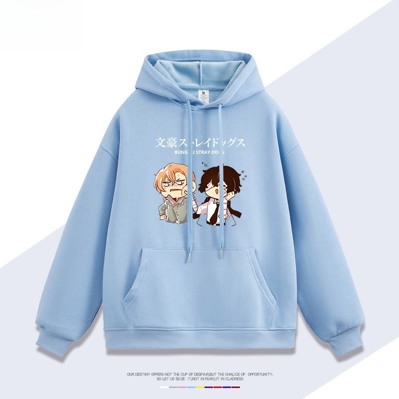 文豪野犬新款 親子情侶男女連帽衛衣