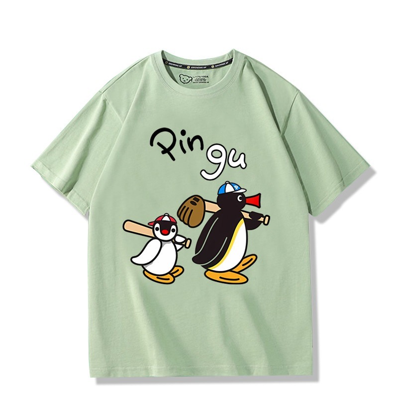 Pingu企鵝家族周邊 印花短袖T恤