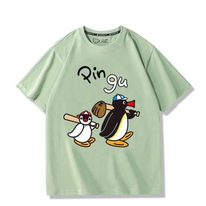 Pingu企鵝家族周邊 印花短袖T恤