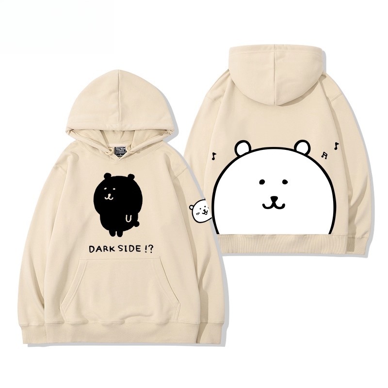 自嘲熊 聯名衛衣2025秋冬新款 親子情侶裝連帽衛衣