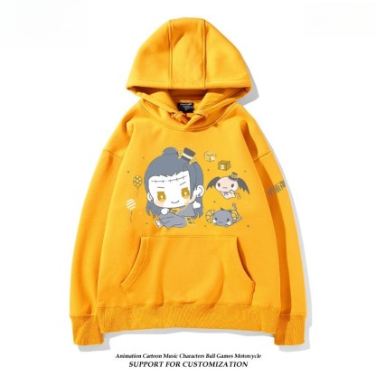 咒術迴戰 聯名衛衣2026秋冬新款親子情侶裝連帽衛衣