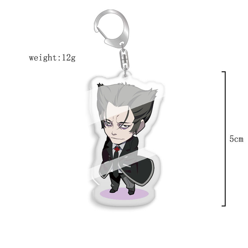 物語系列鑰匙扣忍野忍阿良良原黑儀羽川翼周邊亞克力掛件鑰匙扣掛飾【單買三件起送】