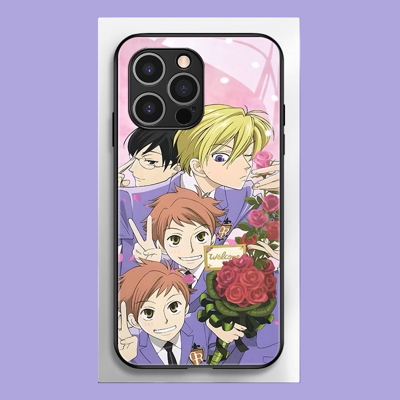 櫻蘭高校新款高清全包防摔玻璃殼