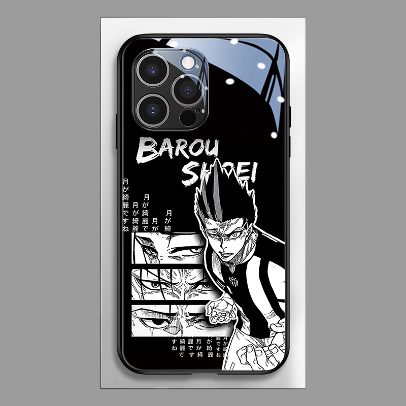 藍色監獄新款高清全包防摔玻璃殼