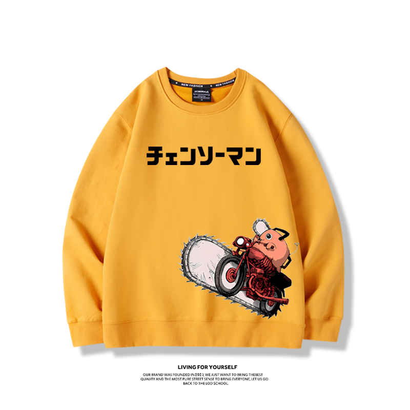 鏈鋸人波奇塔2023親子情侶裝 圓領長袖