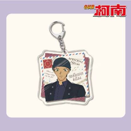 名偵探柯南周邊 灰原哀基德赤井秀一安室透世良真純亞克力鑰匙扣掛飾【單買三件起送】