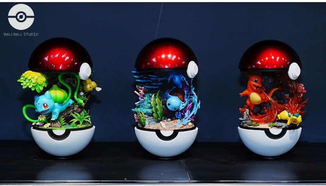 【預購】BallBall Studio 第一世代御三家 第二-三彈（小火龍 傑尼龜）