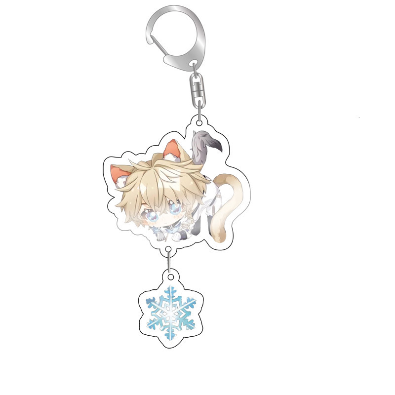 崩壞星穹鐵道愛莉希雅彥卿希露瓦景元白露姬子亞克力鑰匙扣掛飾【單買三件起送】