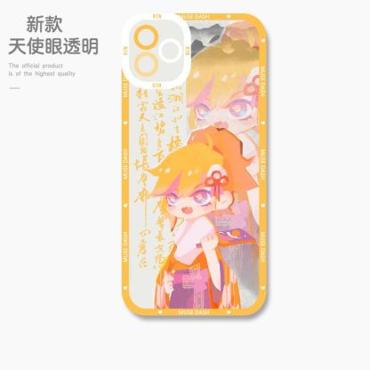 蘋果 系列喵斯快跑 初音未來天使眼透明防摔軟殼