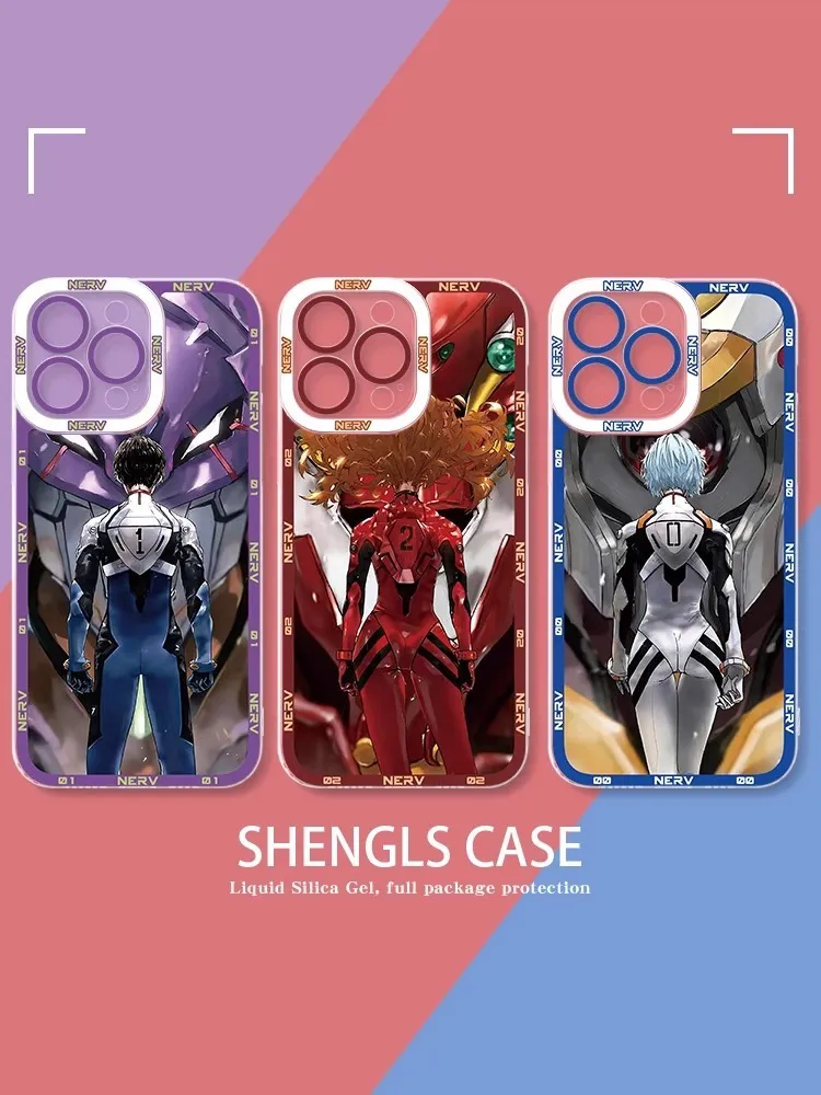 EVA新世紀福音戰士 天使眼透明防摔軟殼