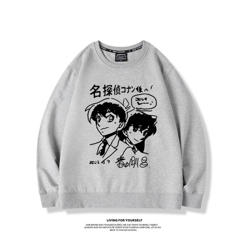 名偵探柯南2024親子情侶裝 圓領長袖