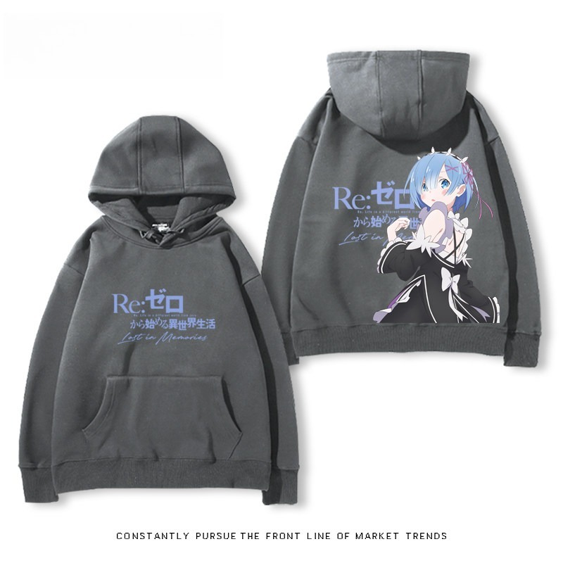 從零開始的異世界 親子情侶男女連帽衛衣