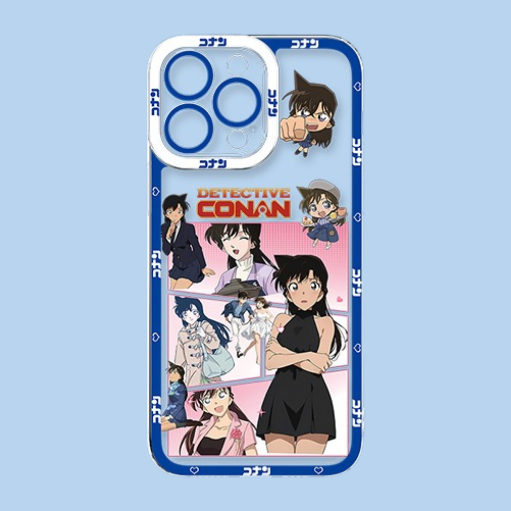 名偵探柯南天使眼透明防摔軟殼