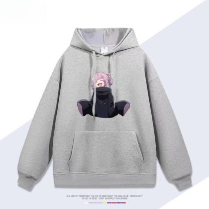 徹夜之歌七草薺 親子情侶男女連帽衛衣