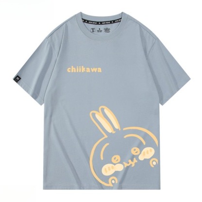 Chiikawa 2026親子情侶男女同款 印花短袖T恤