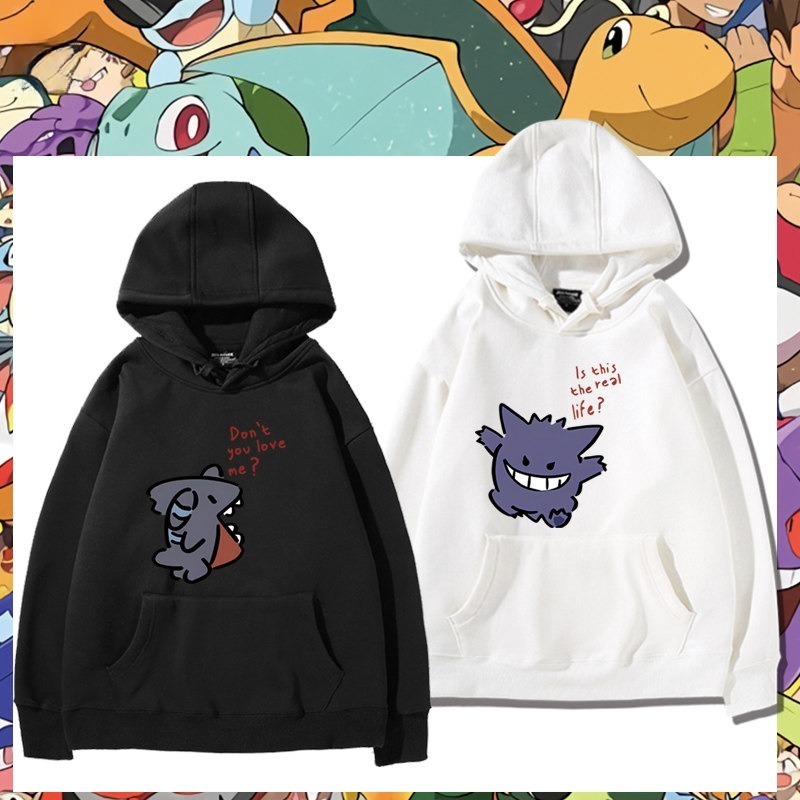 精靈寶可夢 聯名衛衣新款 親子情侶裝連帽衛衣