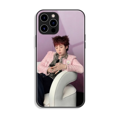 GD權志龍新款高清全包防摔玻璃殼