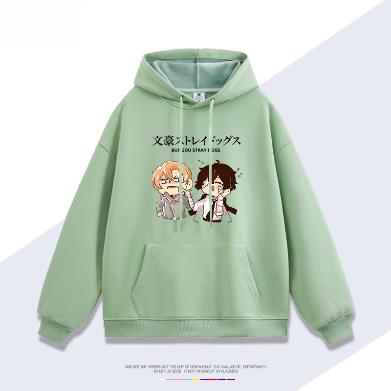文豪野犬新款 親子情侶男女連帽衛衣