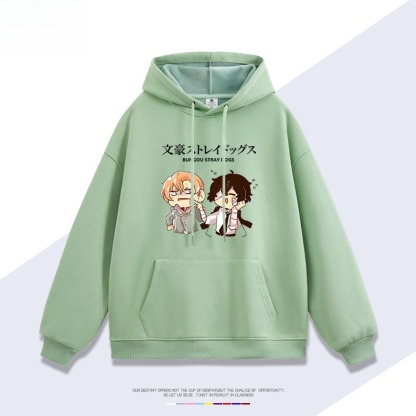 文豪野犬新款 親子情侶男女連帽衛衣
