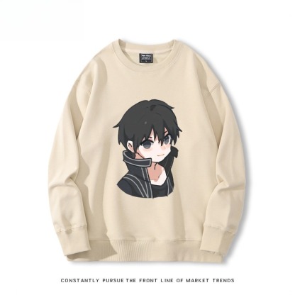 刀劍神域 聯名親子情侶裝 圓領長袖