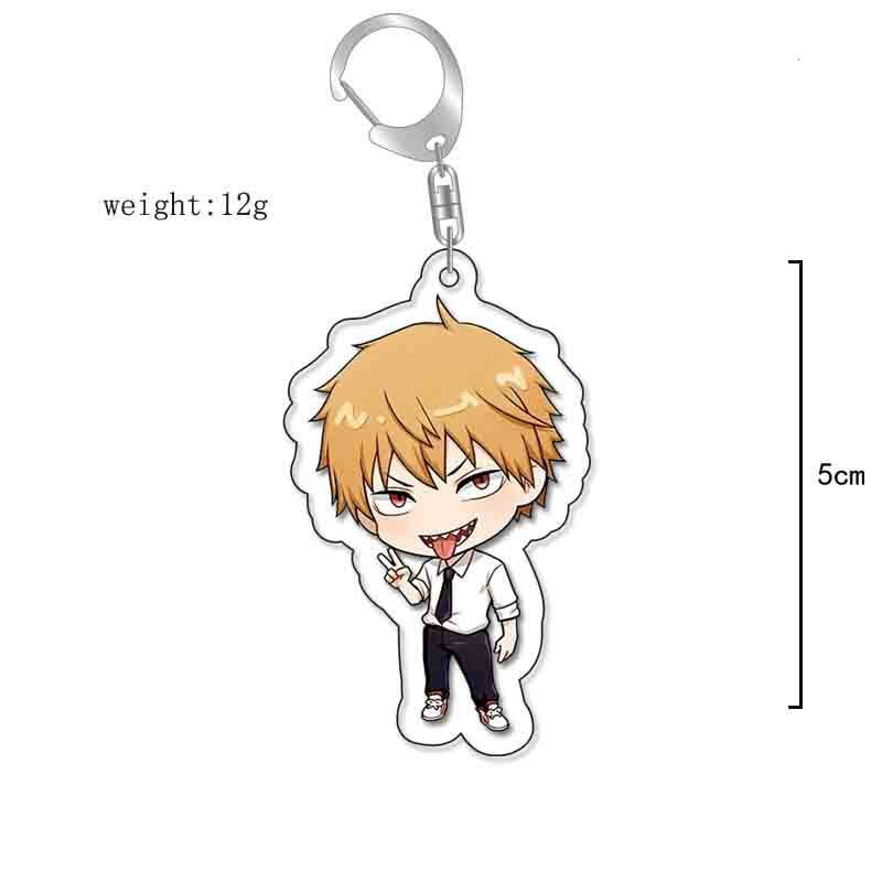 鏈鋸人鑰匙扣Chainsaw Man電次瑪奇瑪帕瓦蕾塞亞克力掛飾【單買三件起送】