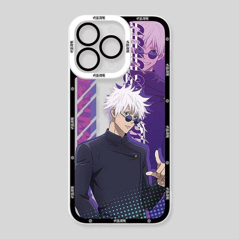 蘋果 系列咒術迴戰天使眼透明防摔軟殼