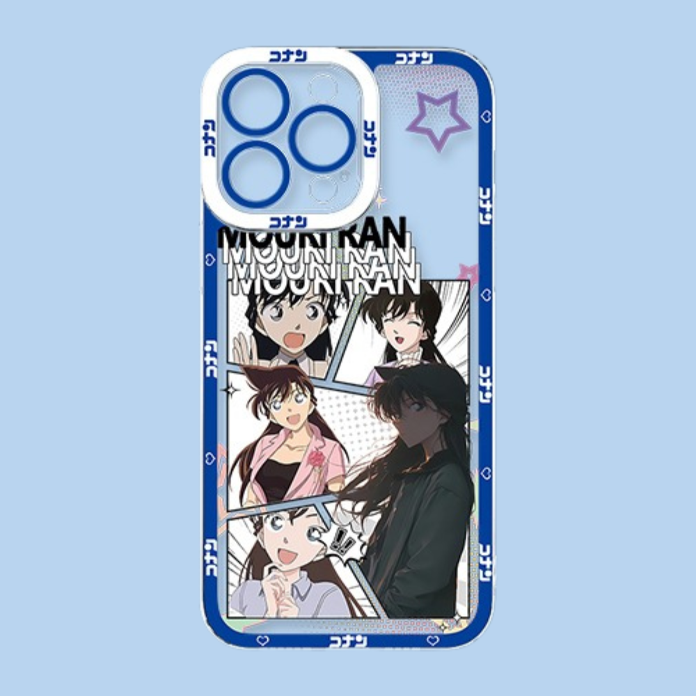 名偵探柯南天使眼透明防摔軟殼