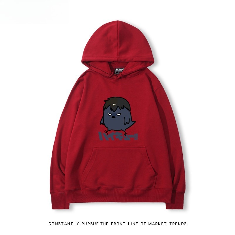 排球少年 聯名衛衣2026秋冬新款 親子情侶連帽衛衣