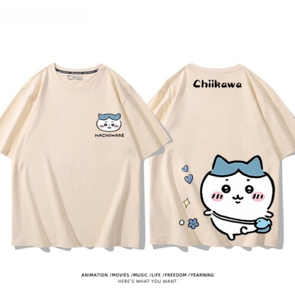 Chiikawa 印花短袖T恤