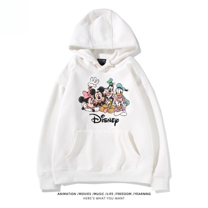 米老鼠米奇米妮 聯名衛衣2025秋冬新款親子情侶裝連帽衛衣