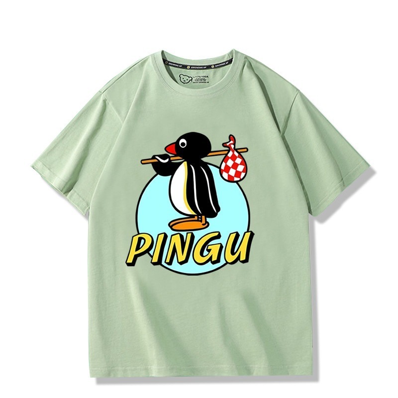 Pingu企鵝家族周邊 印花短袖T恤