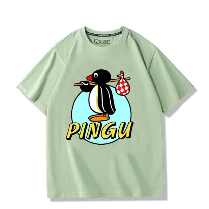 Pingu企鵝家族周邊 印花短袖T恤