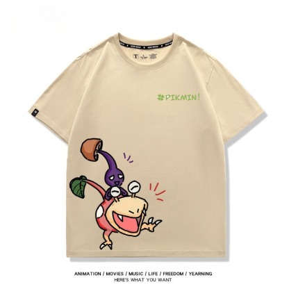 皮克敏PIKMIN4 印花短袖T恤