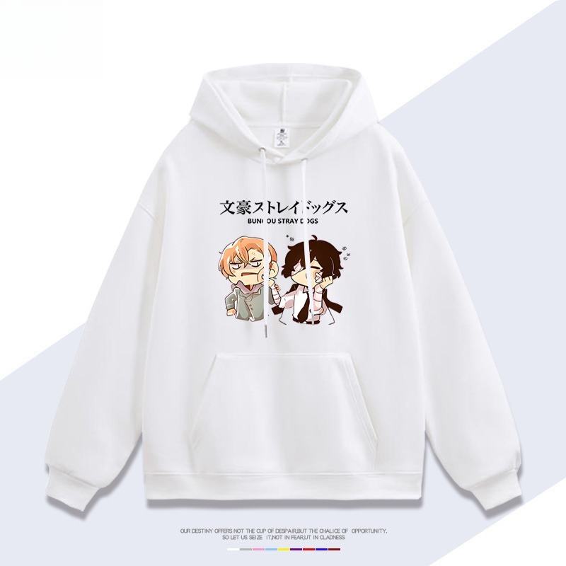 文豪野犬新款 親子情侶男女連帽衛衣