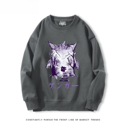 寶可夢耿鬼 聯名親子情侶裝 圓領長袖