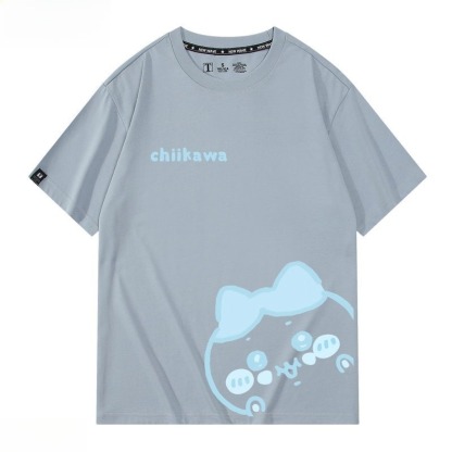 Chiikawa 2026親子情侶男女同款 印花短袖T恤