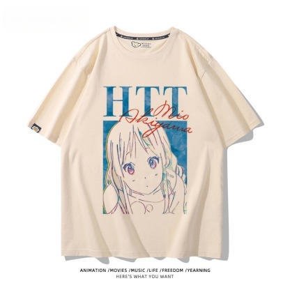 輕音少女 印花短袖T恤