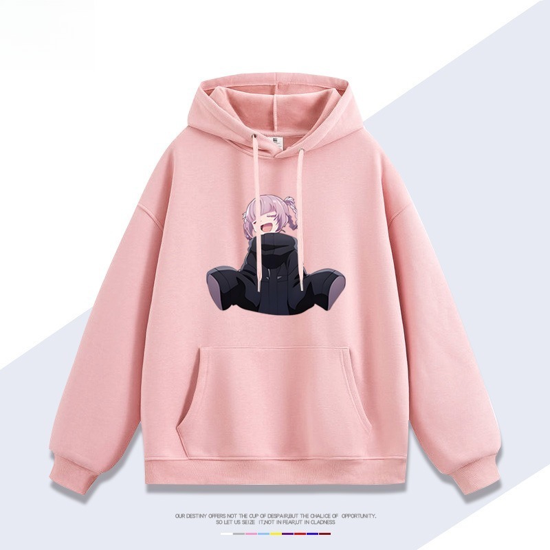 徹夜之歌七草薺 親子情侶男女連帽衛衣